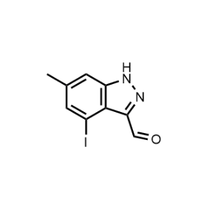 4-Iodo-6-methyl-1H-indazole-3-carbaldehyde|CS-1061585