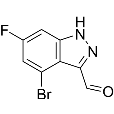 4-Bromo-6-fluoro-1H-indazole-3-carbaldehyde|CS-1061595