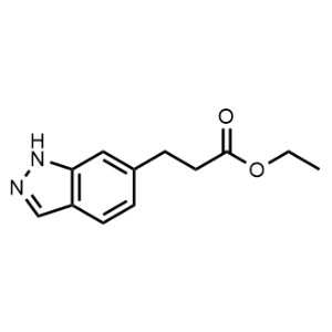 Ethyl 3-(1H-indazol-6-yl)propanoate|CS-1061604