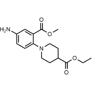 Ethyl 1-(4-amino-2-(methoxycarbonyl)phenyl)piperidine-4-carboxylate|CS-1061694