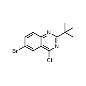 6-Bromo-2-(tert-butyl)-4-chloroquinazoline|CS-1061752