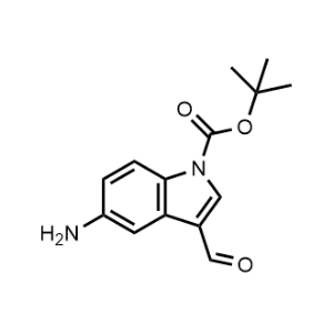 Tert-butyl 5-amino-3-formyl-1H-indole-1-carboxylate|CS-1061772