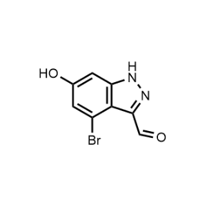 4-Bromo-6-hydroxy-1H-indazole-3-carbaldehyde|CS-1061774