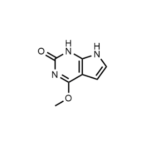 4-Methoxy-1,7-dihydro-2H-pyrrolo[2,3-d]pyrimidin-2-one|CS-1061780