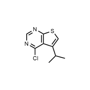 4-Chloro-5-isopropylthieno[2,3-d]pyrimidine|CS-1061837