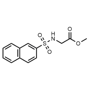 Methyl (naphthalen-2-ylsulfonyl)glycinate|CS-1061858