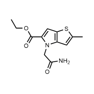 Ethyl 4-(2-amino-2-oxoethyl)-2-methyl-4H-thieno[3,2-b]pyrrole-5-carboxylate|CS-1062010