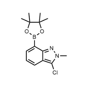 3-Chloro-2-methyl-7-(4,4,5,5-tetramethyl-1,3,2-dioxaborolan-2-yl)-2H-indazole|CS-1062071