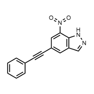 7-Nitro-5-(phenylethynyl)-1H-indazole|CS-1062121