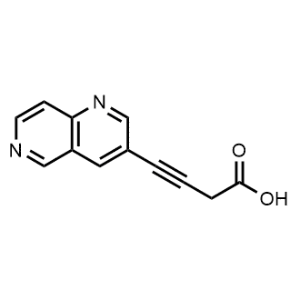 4-(1,6-Naphthyridin-3-yl)but-3-ynoic acid|CS-1062148