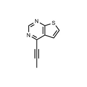 4-(Prop-1-yn-1-yl)thieno[2,3-d]pyrimidine|CS-1062225