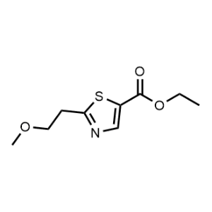 Ethyl 2-(2-methoxyethyl)thiazole-5-carboxylate|CS-1062351