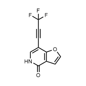 7-(3,3,3-Trifluoroprop-1-yn-1-yl)furo[3,2-c]pyridin-4(5H)-one|CS-1062537