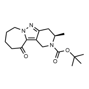 Tert-butyl (R)-3-methyl-11-oxo-1,3,4,7,8,9,10,11-octahydro-2H-pyrido[4',3':3,4]pyrazolo[1,5-a]azepine-2-carboxylate|CS-1062560