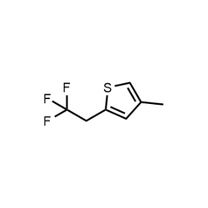 4-Methyl-2-(2,2,2-trifluoroethyl)thiophene|CS-1062580