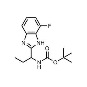 Tert-butyl (1-(7-fluoro-1H-benzo[d]imidazol-2-yl)propyl)carbamate|CS-1062694
