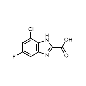 7-Chloro-5-fluoro-1H-benzo[d]imidazole-2-carboxylic acid|CS-1062697