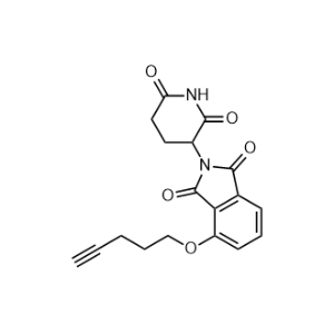 2-(2,6-Dioxopiperidin-3-yl)-4-(pent-4-yn-1-yloxy)isoindoline-1,3-dione|CS-1062821