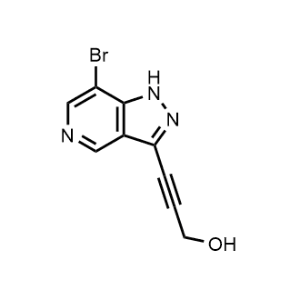 3-(7-Bromo-1H-pyrazolo[4,3-c]pyridin-3-yl)prop-2-yn-1-ol|CS-1062946