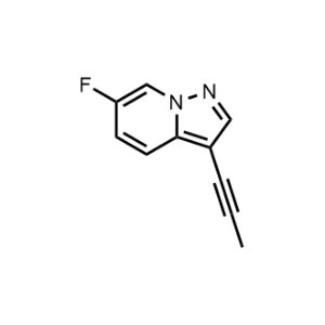 6-Fluoro-3-(prop-1-yn-1-yl)pyrazolo[1,5-a]pyridine|CS-1062994