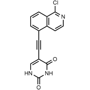 5-((1-Chloroisoquinolin-5-yl)ethynyl)pyrimidine-2,4(1H,3H)-dione|CS-1063064
