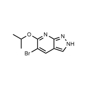 5-Bromo-6-isopropoxy-2H-pyrazolo[3,4-b]pyridine|CS-1063082