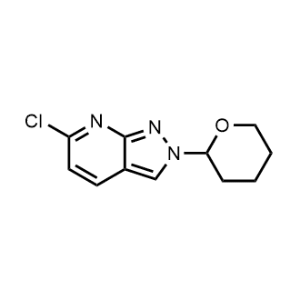 6-Chloro-2-(tetrahydro-2H-pyran-2-yl)-2H-pyrazolo[3,4-b]pyridine|CS-1063083