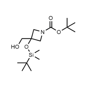 Tert-butyl 3-((tert-butyldimethylsilyl)oxy)-3-(hydroxymethyl)azetidine-1-carboxylate|CS-1063110