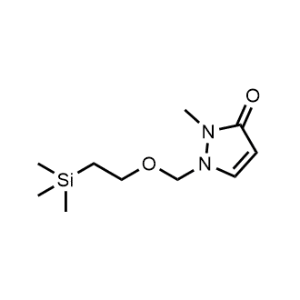 2-Methyl-1-((2-(trimethylsilyl)ethoxy)methyl)-1,2-dihydro-3H-pyrazol-3-one|CS-1063172