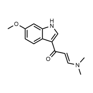 (E)-3-(Dimethylamino)-1-(6-methoxy-1H-indol-3-yl)prop-2-en-1-one|CS-1063184