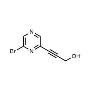 3-(6-Bromopyrazin-2-yl)prop-2-yn-1-ol|CS-1063221