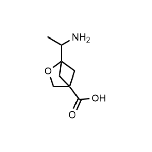 1-(1-Aminoethyl)-2-oxabicyclo[2.1.1]hexane-4-carboxylic acid|CS-1063495