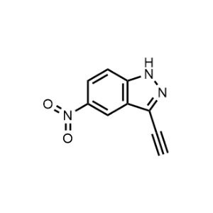 3-Ethynyl-5-nitro-1H-indazole|CS-1063660