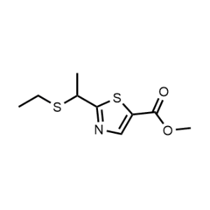Methyl 2-(1-(ethylthio)ethyl)thiazole-5-carboxylate|CS-1063675