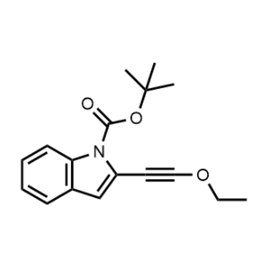Tert-butyl 2-(ethoxyethynyl)-1H-indole-1-carboxylate|CS-1063795