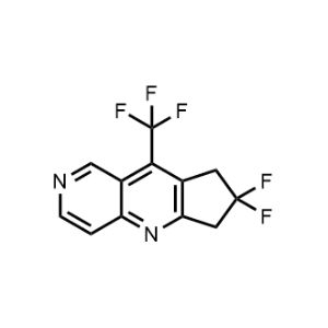 7,7-Difluoro-9-(trifluoromethyl)-7,8-dihydro-6H-cyclopenta[b][1,6]naphthyridine|CS-1063814
