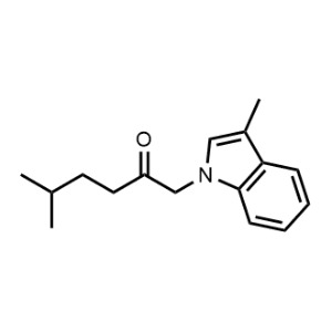 5-Methyl-1-(3-methyl-1H-indol-1-yl)hexan-2-one|CS-1063836