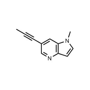1-Methyl-6-(prop-1-yn-1-yl)-1H-pyrrolo[3,2-b]pyridine|CS-1063840
