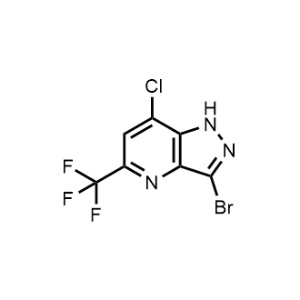 3-Bromo-7-chloro-5-(trifluoromethyl)-1H-pyrazolo[4,3-b]pyridine|CS-1063922