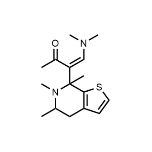 4-(Dimethylamino)-3-(5,6,7-trimethyl-4,5,6,7-tetrahydrothieno[2,3-c]pyridin-7-yl)but-3-en-2-one|CS-1063945