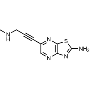 6-(3-(Methylamino)prop-1-yn-1-yl)thiazolo[4,5-b]pyrazin-2-amine|CS-1064082