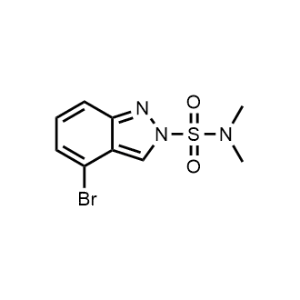 4-Bromo-N,N-dimethyl-2H-indazole-2-sulfonamide|CS-1064099