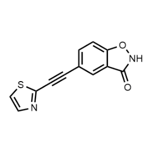 5-(Thiazol-2-ylethynyl)benzo[d]isoxazol-3(2H)-one|CS-1064191