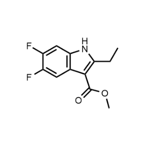 Methyl 2-ethyl-5,6-difluoro-1H-indole-3-carboxylate|CS-1064214