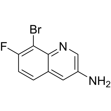 8-Bromo-7-fluoroquinolin-3-amine|CS-1064262