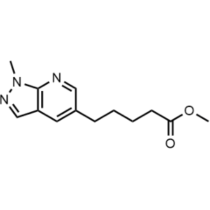 Methyl 5-(1-methyl-1H-pyrazolo[3,4-b]pyridin-5-yl)pentanoate|CS-1064279
