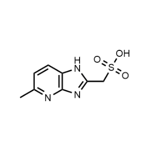 (5-Methyl-1H-imidazo[4,5-b]pyridin-2-yl)methanesulfonic acid|CS-1064420