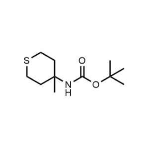 Tert-butyl (4-methyltetrahydro-2H-thiopyran-4-yl)carbamate|CS-1064440