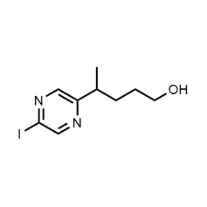 4-(5-Iodopyrazin-2-yl)pentan-1-ol|CS-1064442