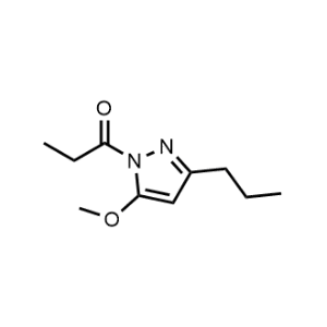 1-(5-Methoxy-3-propyl-1H-pyrazol-1-yl)propan-1-one|CS-1064504